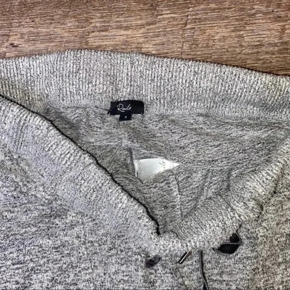 Rails Devon Fuzzy Gray jogger sweatpants size small -FINAL - Picture 4 of 6
